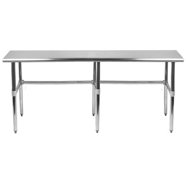 Amgood Stainless Steel Open Base Work Table & Reviews Wayfair